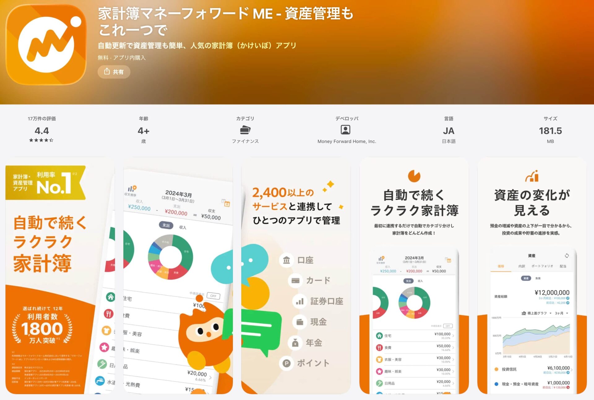 マネーフォワード ME
